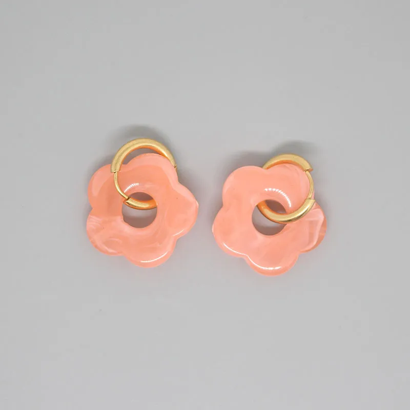 Boucles d'oreilles fleurs