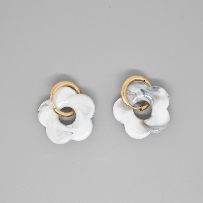 Boucles d'oreilles fleurs