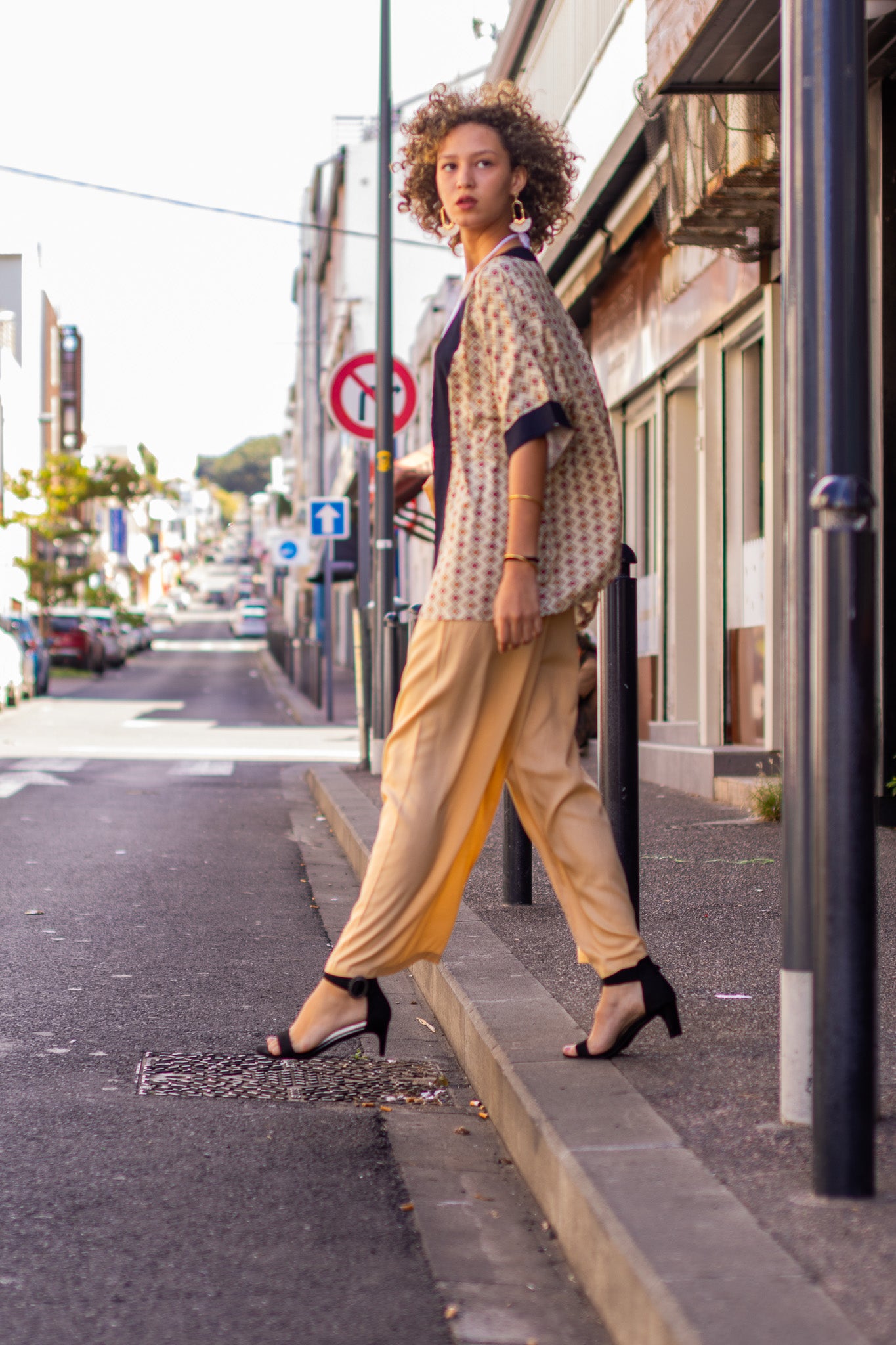 Pantalon fluide large 974,île de la Réunion